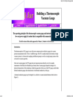Building A Thermocouple Vacuum Gauge