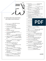 Past Simple Vs Past Continuous A - 1