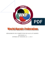 WKF Competition Rules Version 8 0 Fra