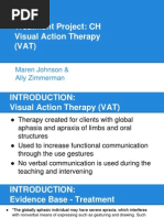 Treatment Project Vat - Visual Action Therapy