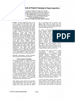 Transient Analysis of Pulsed Charging in Supercapacitors: Abstract: Transient Voltagelcurrent Pulses Can Not