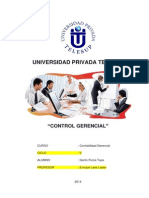 Control Gerencial