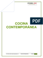 Separata de Cocina Contemporanea (Silabo)