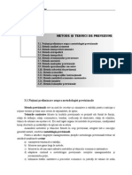 Capitolul 3 Metode Si Tehnici de Previziune PDF