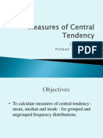 Lecture 6-Measure of Central Tendency-Example