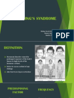 Cushing'S Syndrome: Roldan, Scorch Dominique Romero, John Reden Sanchez, Tracy Joy