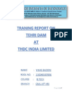 Report On Tehri Dam PDF