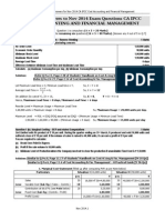 CA IPCC Costing Nov 14 Guideline Answers PDF