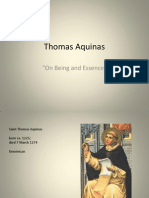 Aquinas Being and Essence