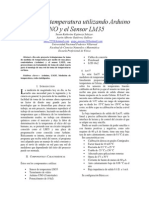 Medidor de Temperatura Utilizando Arduino UNO y El Sensor LM35