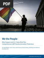 We The People: Why Congress and U.S. States Must Pass Comprehensive LGBT Nondiscrimination Protections