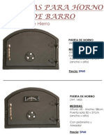 (A8) Puertas de Horno