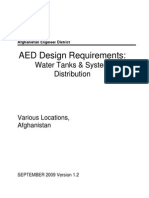 AED Design Requirements - Water Tanks and System Distribution - Sep09 PDF