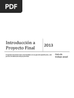 Introduccion A Proyecto Final