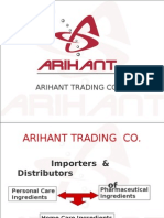 Arihant Presentation