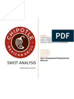 Chipotle SWOT Analysis 2014