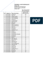 Internal II Result Poc