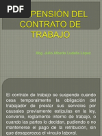 Suspensión Del Contrato de Trabajo