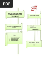 Informe Academico Teoria Del Texto