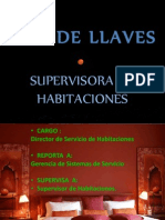 Ama de Llaves - Supervisor de Habitaciones