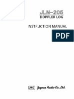 JLN-205 Speedlog Instruction Manual