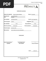 Formatos de Política de Vacaciones y Permisos Actualizado