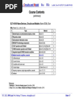 Course Contents: Nano D C M