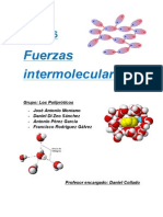 Fuerzas Intermoleculares