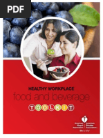 Food and Beverage: Healthy Workplace