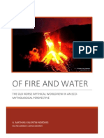 NORDVIG of Fire and Water The Old Norse Mythical Worldview in An Eco-Mythological Perspective 2013