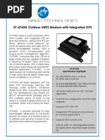 Xirgo XT 4760G Data Sheet