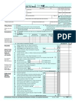 U.S. Individual Income Tax Return