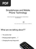 Smartphones and Mobile Phone Technology 1