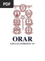 ORAR CON LAS ANTÍFONAS "O". Dom Próspero Guéranger, El Año Litúrgico