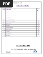 Table of Contents:: Ice Milk Gives You Taste & Makes You Healthy