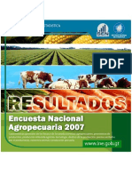 Encuesta Nacional Agrícola 2007 Guatemala