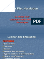 Lumbar Disc Herniation