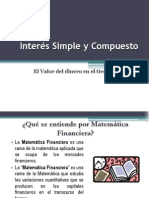 Interés Simple y Compuesto