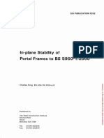 In-Plane Stability of Portal Frames