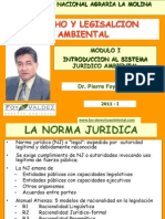 CLASE 1 Introduccion Al Sistema Juridico Ambiental