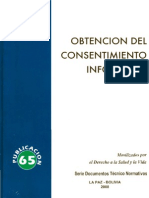 Obtencion Del Consentimiento Informado PDF