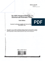 IEEE Standard DICTIONARY of Electrical and Electronic Terms