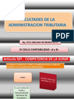 Facultades de La Sunat