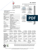 Kathrein 80010292 V 03 Antenna Datasheet