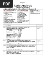 4.ratio Analysis Problems Format