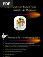 Indian Food Retail Industry - An Overview