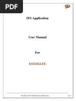 Manual Ifs Estimaciones