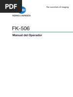 Manual de Operador Konica Minolta 163/211