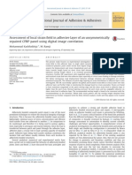 Assessment of Local Strain Field in Adhesive Layer of An Unsymmetrically Repaired CFRP Panel Using Digital Image Correlation