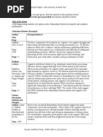 Final Exam Sample - Test Anxiety (Answer Key) 